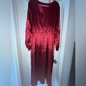 SHEIN curve polka dot dress